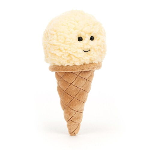 Jellycat Irresistible Ice Cream Vanilla.