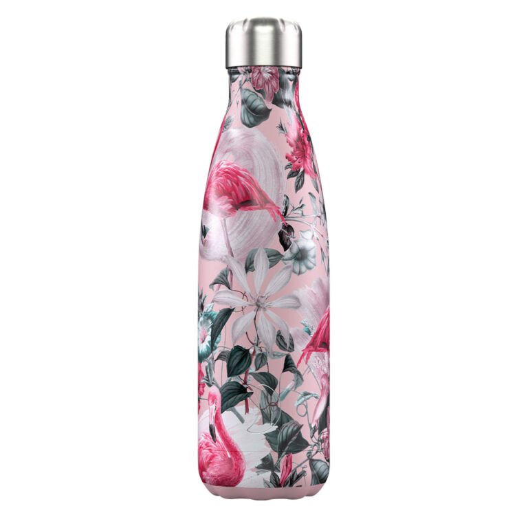 Chilly Bottle 500ml. Tropical Flamingo