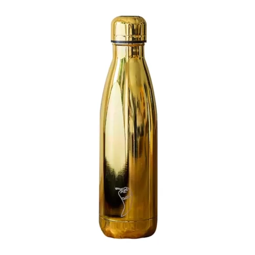 Chilly Bottle 500ml Chrome Gold