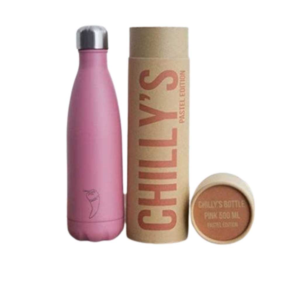 Chilly Bottle 500ml Pastel Pink.