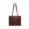 Brown Leather handbag. Holly.