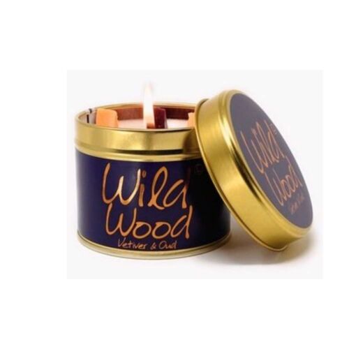 Lily Flame Wild Wood Scented Candle