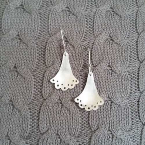 Nikki Stringer Handmade Silver Earrings
