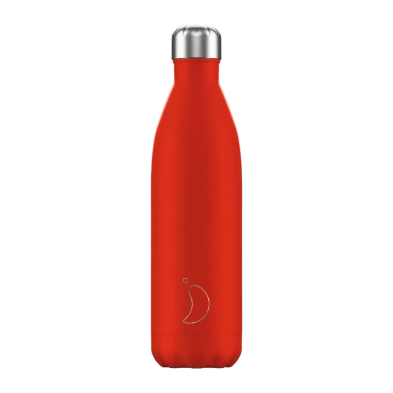 Chilly Bottle 500ml. Neon Red