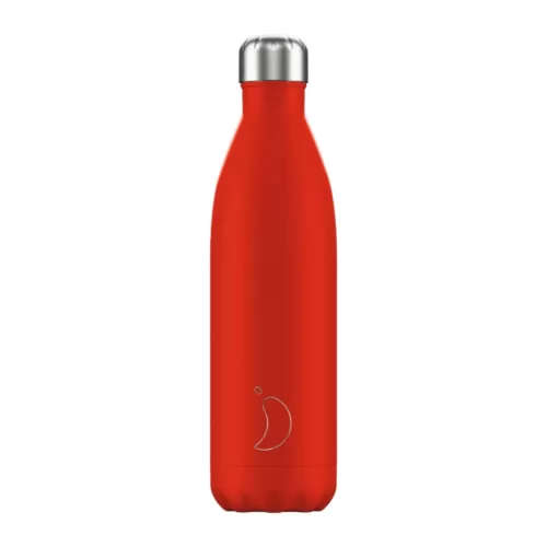Chilly Bottle 500ml. Neon Red