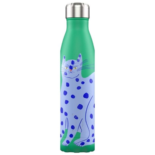 Chilly Bottle Artist Series Blue Catt