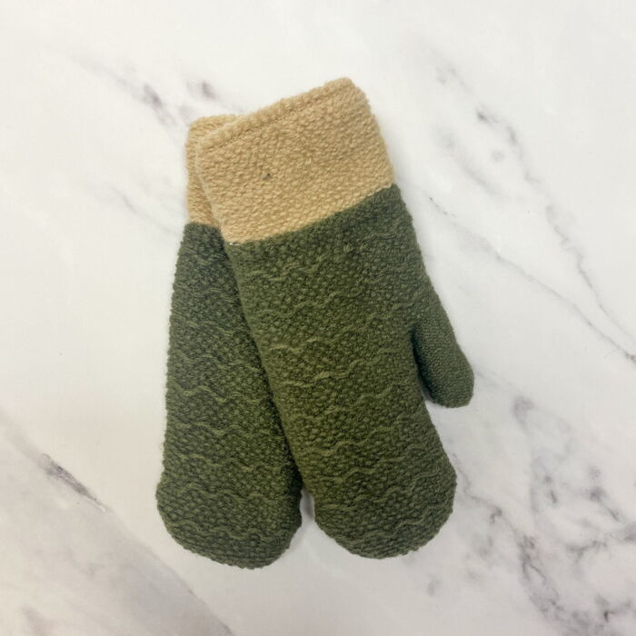 Olive Mitten Gloves