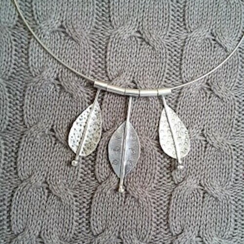 Nikki Stringer handmade Silver Necklace