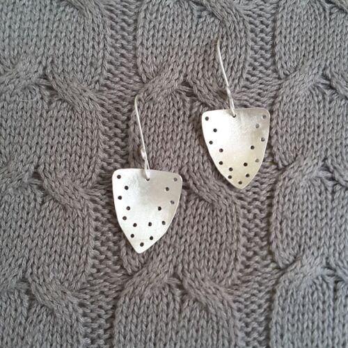 Nikki Stringer Handmade Silver earrings
