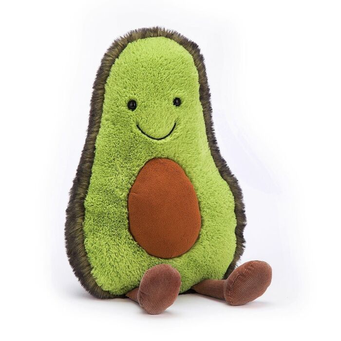 jellycat avocado soft toy
