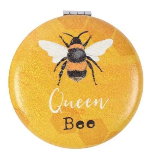 compact mirror queen bee