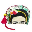 Frieda Kahlo Embroidered Makeup bag