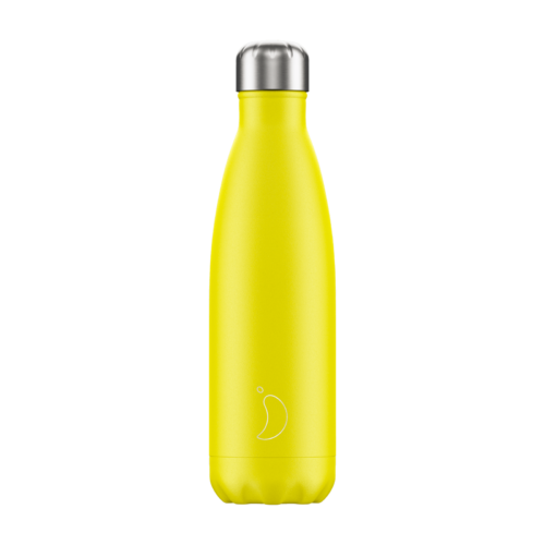 Chilly's Bottle Neon Yellow 500ml