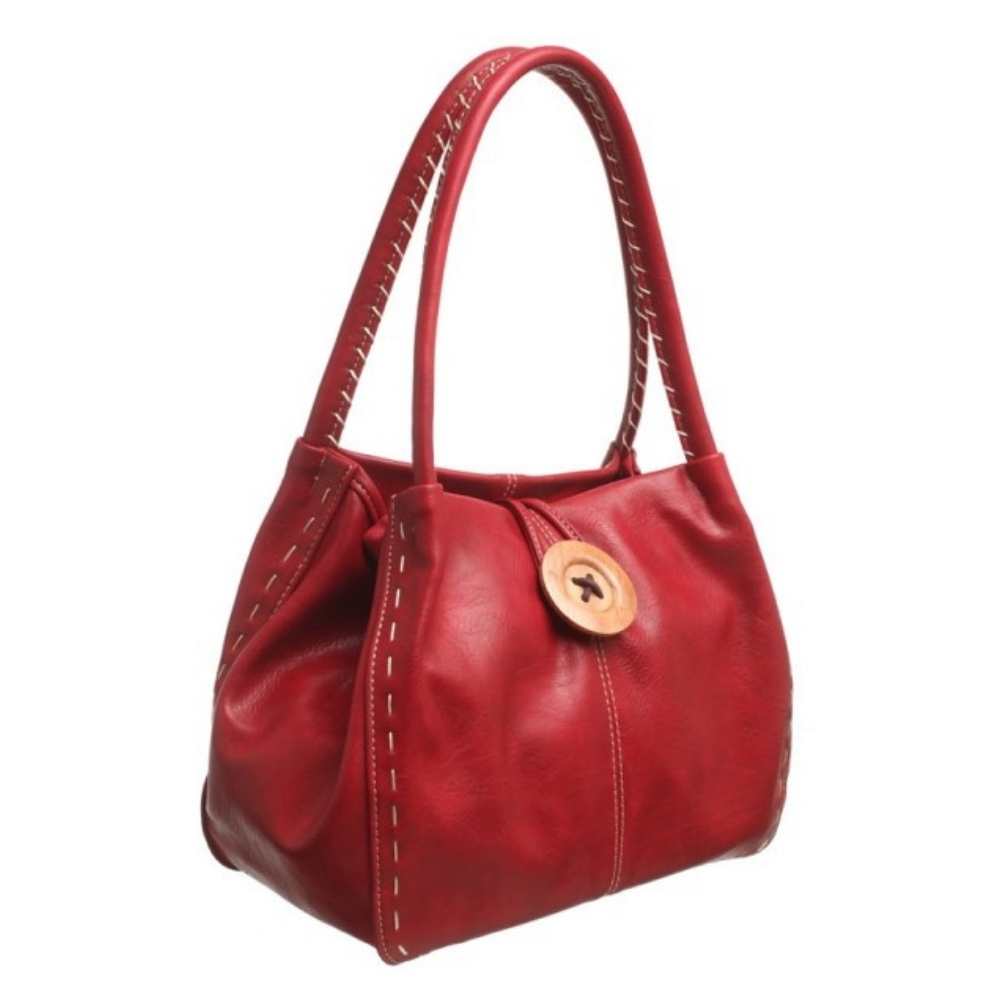 Ladies Shoulder Bag. Red.