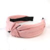 Pink and white stripe headband