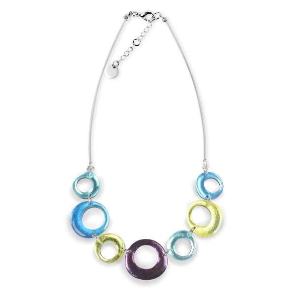 Watch This Space Kingfisher Circle Necklace