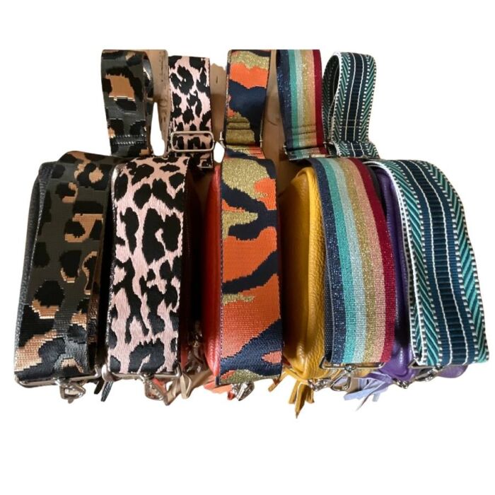 Bag straps multi colours