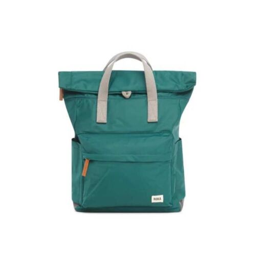 Roka Sustainable Backpack Canfield B small in Teal.