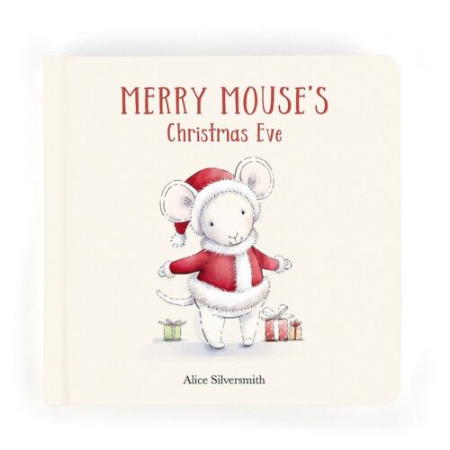 jellycat Merry Mouse's Christmas Book