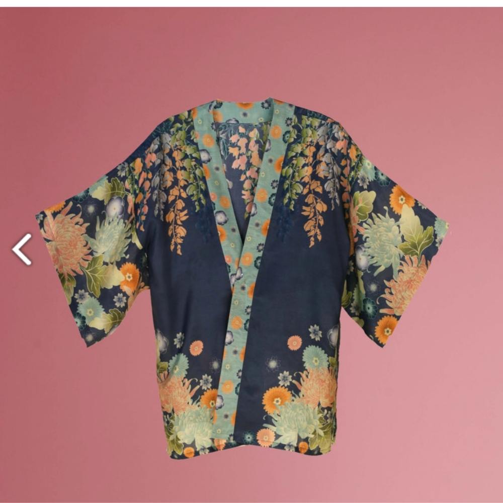 Powder Kimono Jacket Wisteria - Number 36