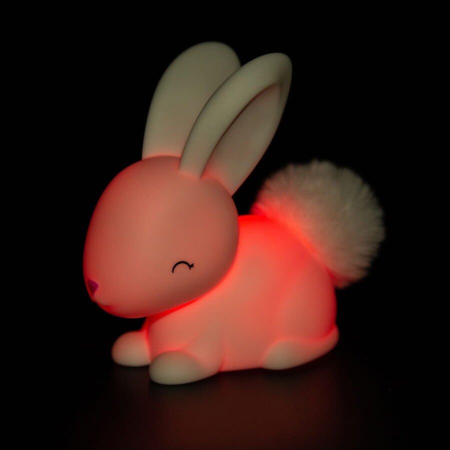 Colour changing night light. Bunny