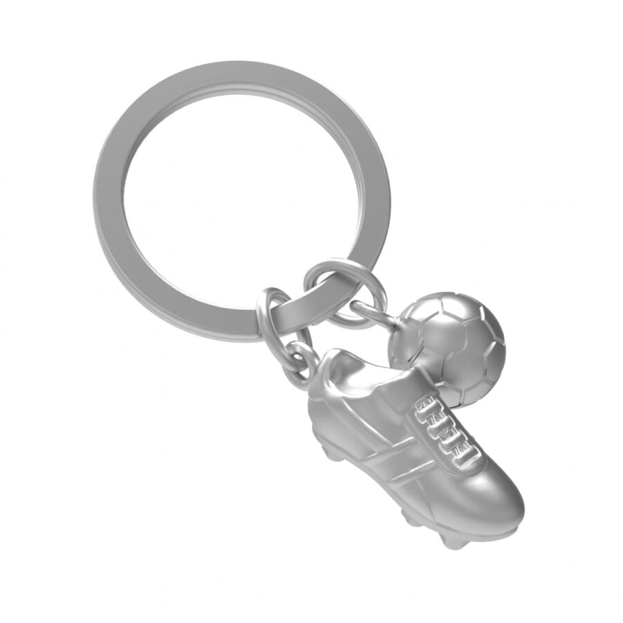 Keyring with Football and Boot