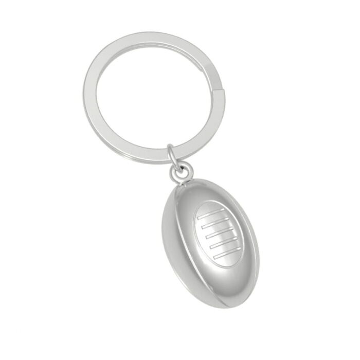 Keyring With Rugby Ball