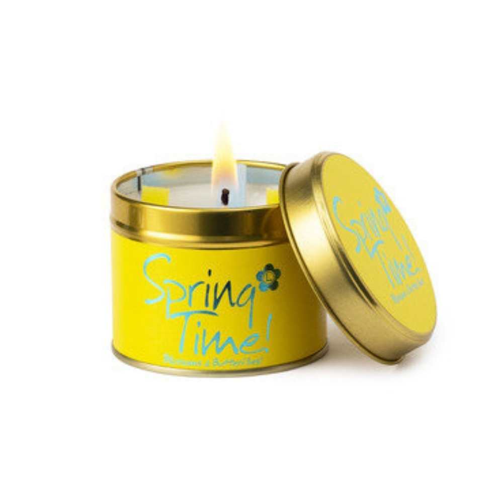 Lily Flame Spring Time Scented Candle Tin.