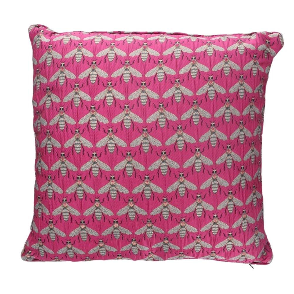 Graham Pink Bee Cushion