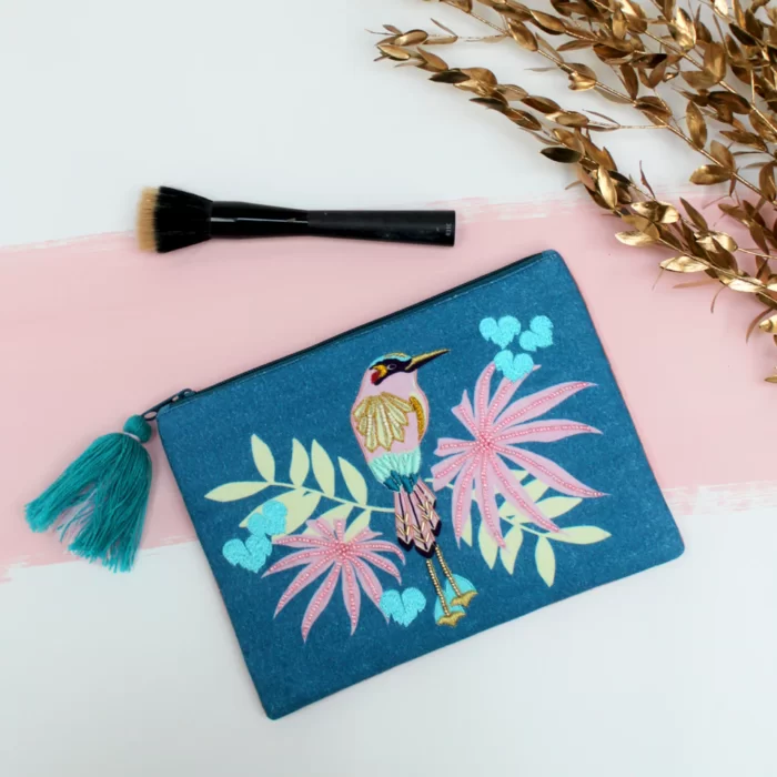 Makeup Bag/Pouch Luxe Bird Design