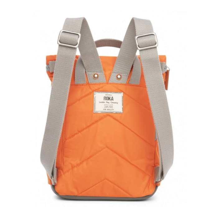Roka Sustainable Backpack Canfield B Small. Burnt Orange