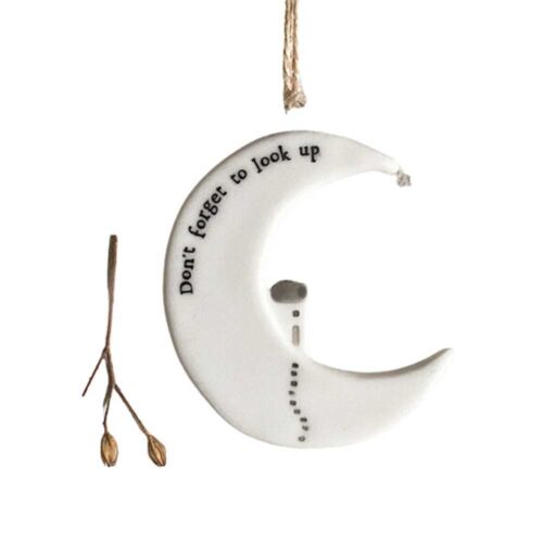 East of India Porcelain Hanger.