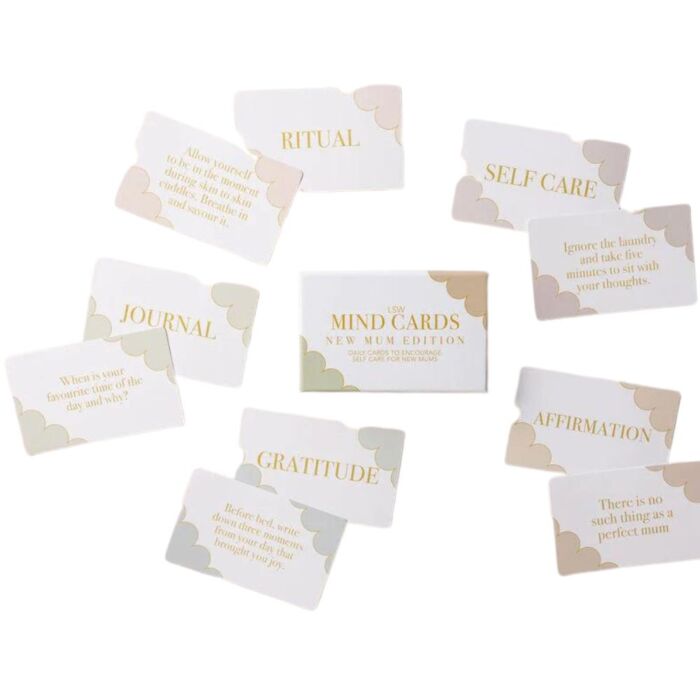 Mind cards for positivity
