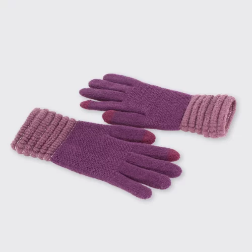 Millie Gloves - Purple