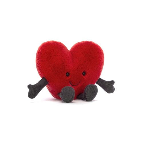Jellycat Amusable Red heart. Small