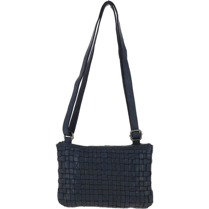 Woven Leather Handbag