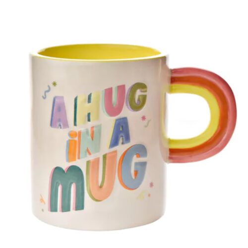 Multi coloured mug