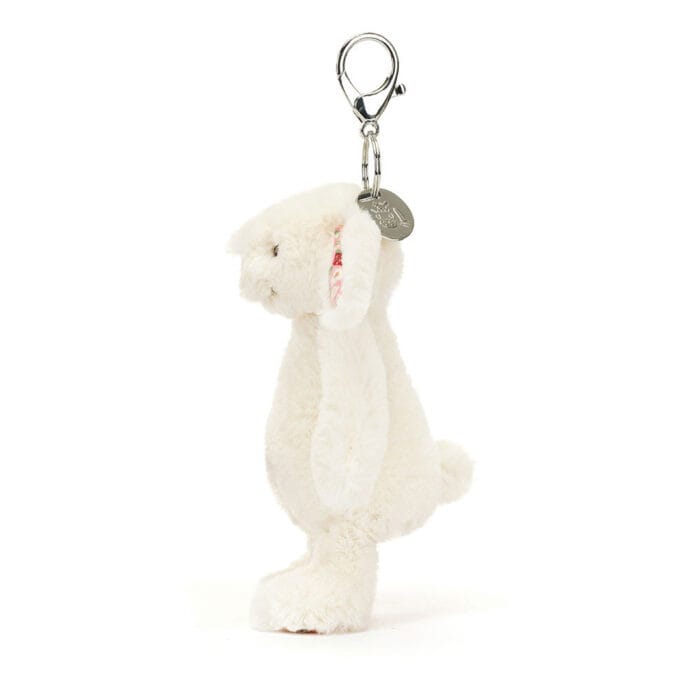 Blossom Cream Bunny 'Berry' Bag Charm