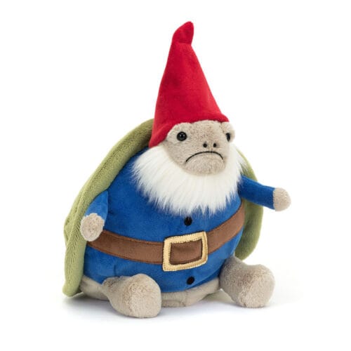 Jellycat Timmy Turtle garden gnome