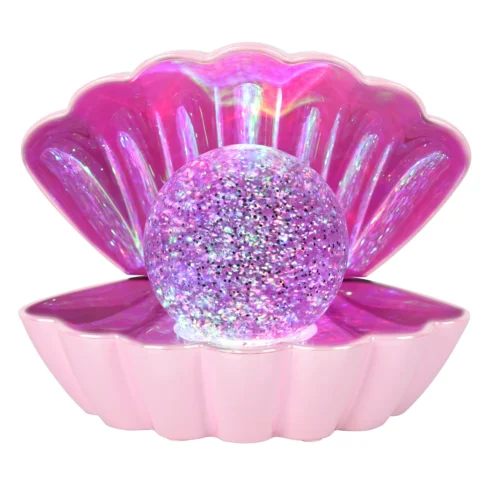 Glitter Ball Clam Light