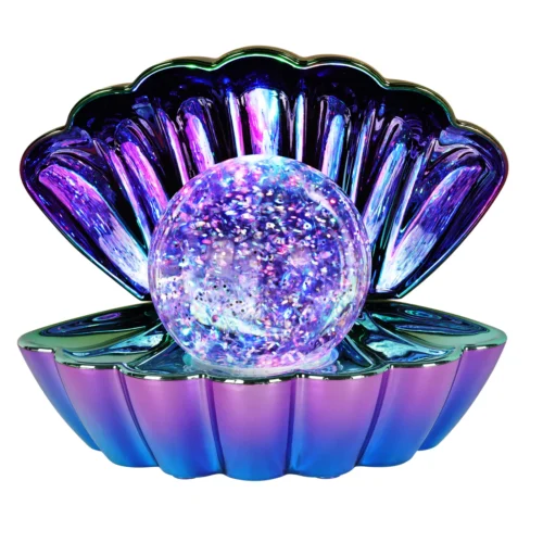 Glitter Ball Clam Light