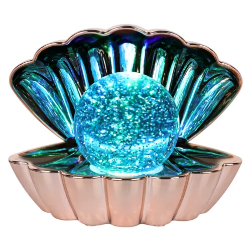 Glitter Ball Clam Light